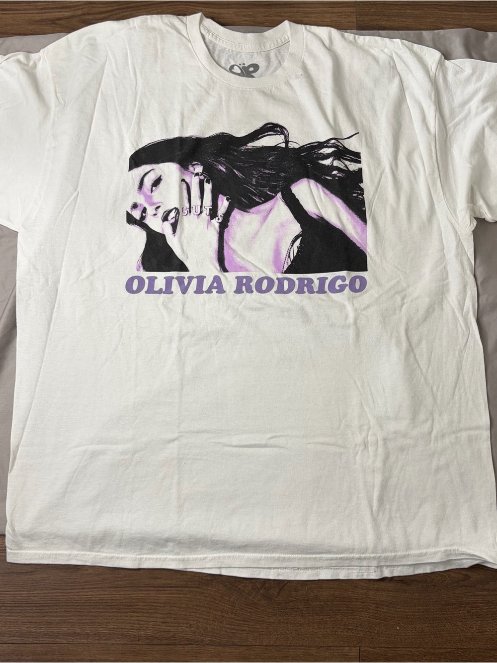 Olivia Rodrigo Guts album cover shirt